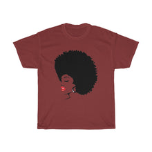 Load image into Gallery viewer, * discount special* "Melanin Melanie" (red lippie) Unisex Heavy Cotton Tee