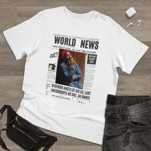 Load image into Gallery viewer, World News MARVIN GAYE (red cap) Unisex Deluxe T-shirt