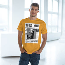 Load image into Gallery viewer, World News MARVIN GAYE (white beanie) Unisex Deluxe T-shirt
