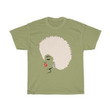 Load image into Gallery viewer, &quot; Melanin Melanie &quot; (red lippie/blonde afro) Unisex Heavy Cotton Tee