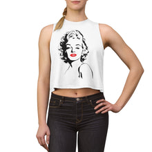 Load image into Gallery viewer, " Marilyn Monroe " (red lippie) Women's Crop top