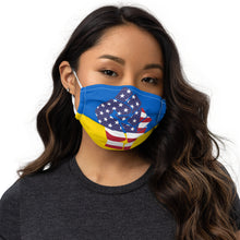 Load image into Gallery viewer, #StandWithUkraine Premium face mask