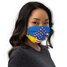 Load image into Gallery viewer, #StandWithUkraine Premium face mask