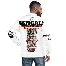 Load image into Gallery viewer, CINCINNATI BENGALS SUPER BOWL 2022 Unisex Bomber Jacket