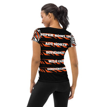 Load image into Gallery viewer, CINCINNATI BENGALS SUPER BOWL / Championship Women's Athletic T-shirt