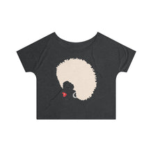 Load image into Gallery viewer, " Melanin Melanie " (blonde from / red lippie )  Women's Slouchy top