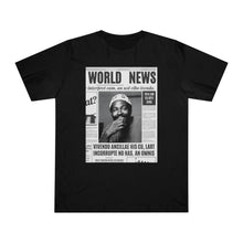 Load image into Gallery viewer, World News MARVIN GAYE (white beanie) Unisex Deluxe T-shirt