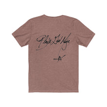 Load image into Gallery viewer, Black Girl Magic (big block front x signature series back) Bella Canvas™ Unisex Jersey Short Sleeve Tee
