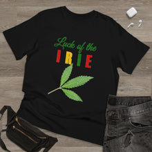 Load image into Gallery viewer, Luck of the Irie Deluxe T-shirt (black)