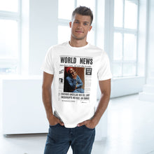Load image into Gallery viewer, World News MARVIN GAYE (red cap) Unisex Deluxe T-shirt