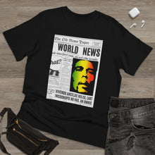 Load image into Gallery viewer, World News BOB MARLEY Multi Color Unisex Deluxe T-shirt