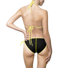 Load image into Gallery viewer, "Caution" women's bikini swimsuit