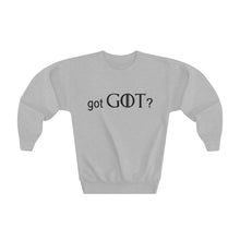 Load image into Gallery viewer, " GoT " (Game of Thrones) Youth Crewneck Sweatshirt