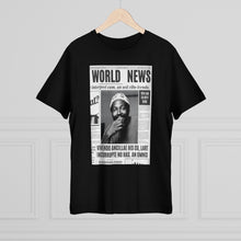 Load image into Gallery viewer, World News MARVIN GAYE (white beanie) Unisex Deluxe T-shirt