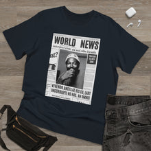 Load image into Gallery viewer, World News MARVIN GAYE (white beanie) Unisex Deluxe T-shirt