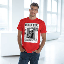 Load image into Gallery viewer, World News MARVIN GAYE (white beanie) Unisex Deluxe T-shirt