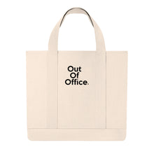 Load image into Gallery viewer, &quot; Out of Office &quot; Shopping Tote