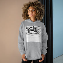 Load image into Gallery viewer, Earth Wind & Fire Inspired / 21st of September UNISEX EcoSmartĀ® Pullover Hoodie Sweatshirt