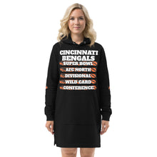 Load image into Gallery viewer, CINCINNATI BENGALS Championship Hoodie dress