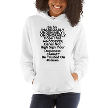 Load image into Gallery viewer, " Be So Dope " Hooded Sweatshirt
