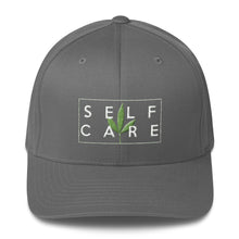 Load image into Gallery viewer, " Self Care " ( cannabis / white ) Structured Twill Cap