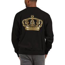 Load image into Gallery viewer, Michael Jackson White Silhouette No Crown Front Crown on back Champion™ Sweatshirt