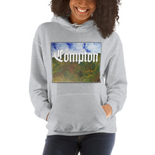 Load image into Gallery viewer, Compton ' Hollywood sign' Hooded Unisex Sweatshirt