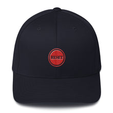 Load image into Gallery viewer, "Reset" button Structured Twill Cap