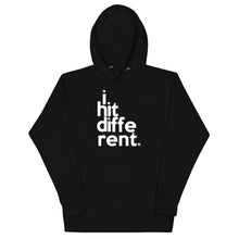 Load image into Gallery viewer, "I Hit Different" Unisex Hoodie