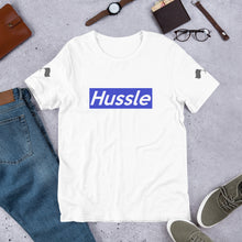 Load image into Gallery viewer, " Hussle / To Be Continued " Short-Sleeve UNISEX tee π