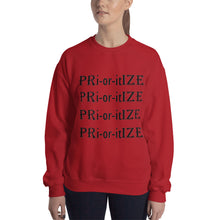 Load image into Gallery viewer, PRioritIZE UNISEX Sweatshirt