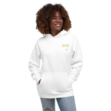 Load image into Gallery viewer, Black Girl Magic (yellow embroidered signature series) Unisex Hoodie
