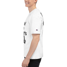 Load image into Gallery viewer, Thinkin' of the Master's Plan (prayer hands front and back) Men's Champion⢠T-Shirt