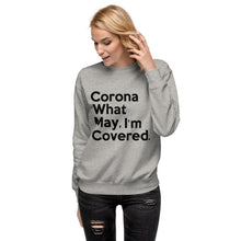 Load image into Gallery viewer, Corona What May (jumbo) Unisex Fleece Pullover