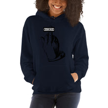 Load image into Gallery viewer, Middle finger (censored) Hooded Sweatshirt
