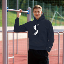 Load image into Gallery viewer, Michael Jackson White Silhouette No Crown front crown on back Champion™ Hoodie