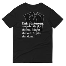 Load image into Gallery viewer, Entrepreneur Magazine inspired (Anvil 980 Unisex) Short-Sleeve T-Shirt w/tie