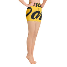Load image into Gallery viewer, "PANTS FOR WHAT" (dark yellow) women's Yoga/Biker Shorts