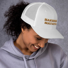Load image into Gallery viewer, " Hakuna Matata " (Lion King inspired) trucker cap