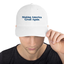 Load image into Gallery viewer, Making America Great Again UNISEX TeeAllAboutIt x Champion Dad Cap