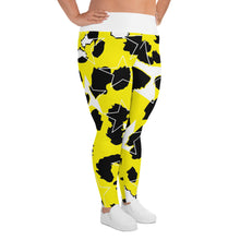 Load image into Gallery viewer, Ani-Star All-Over Print Plus Size Leggings