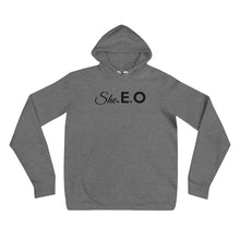 Load image into Gallery viewer, She.E.O Unisex hoodie