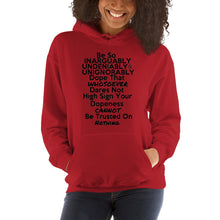 Load image into Gallery viewer, " Be So Dope " Hooded Sweatshirt
