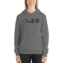 Load image into Gallery viewer, She.E.O Unisex hoodie