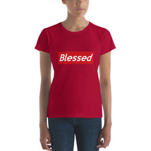 Load image into Gallery viewer, " Blessed" Women's short sleeve tee