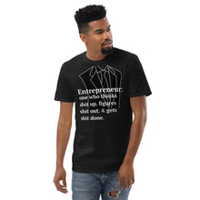 Load image into Gallery viewer, Entrepreneur Magazine inspired (Anvil 980 Unisex) Short-Sleeve T-Shirt w/tie