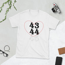 Load image into Gallery viewer, Obama v. Trump #SignsYoureNotTheChosenOne short-sleeve unisex tee