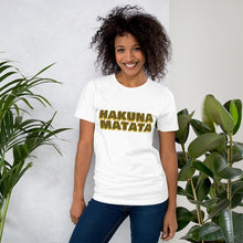 Load image into Gallery viewer, " Hakuna Matata " (Lion King inspired) short-sleeve unisex tee