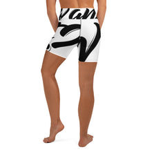 Load image into Gallery viewer, "PANTS FOR WHAT" (white) women's Yoga/Biker Shorts