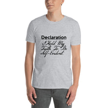 Load image into Gallery viewer, Constitution/Declaration (Self-Evident Truth) short-sleeve unisex tee